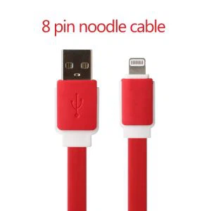สาย USB 8pin วัสดุ TPE สำหรับ iPhone