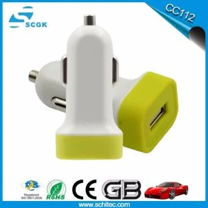 ที่ชาร์จโทรศัพท์ในรถยนต์แบบพอร์ต USB เดี่ยวอย่างรวดเร็ว