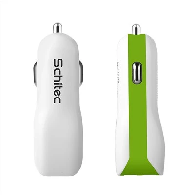 สุดยอดเครื่องชาร์จในรถยนต์ USB 2 พอร์ตพร้อมที่จุดบุหรี่