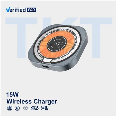 Schitec 15W เครื่องชาร์จไร้สายแม่เหล็ก